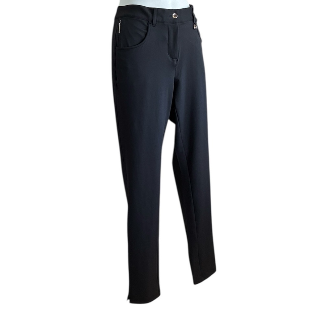 Ping Golf Pants Women 10 Black Sensor Cool "Verity II Trouser" Ping hardware EUC